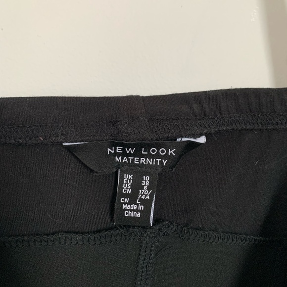 Maternity Pleather Leggings - Picture 4 of 4